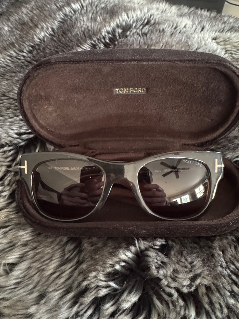 Tom Ford Cary Tf 58 Sunglasses Transparent Brown.
